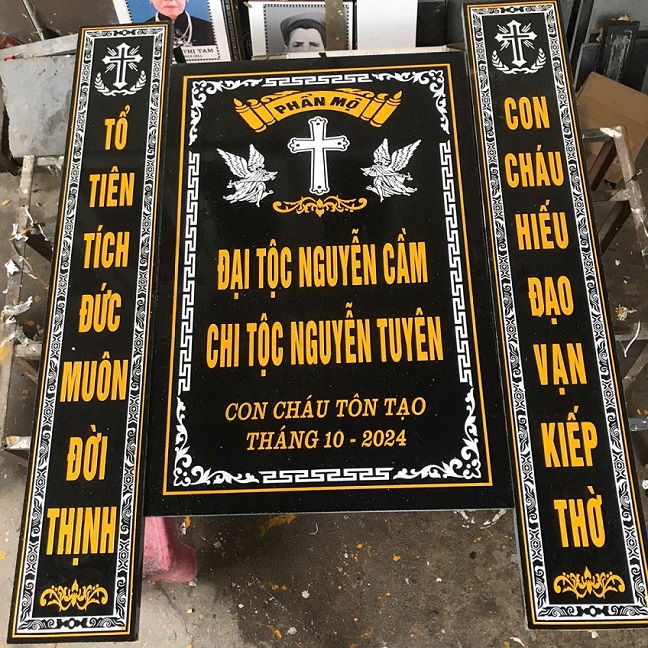 Mẫu bia mộ 9