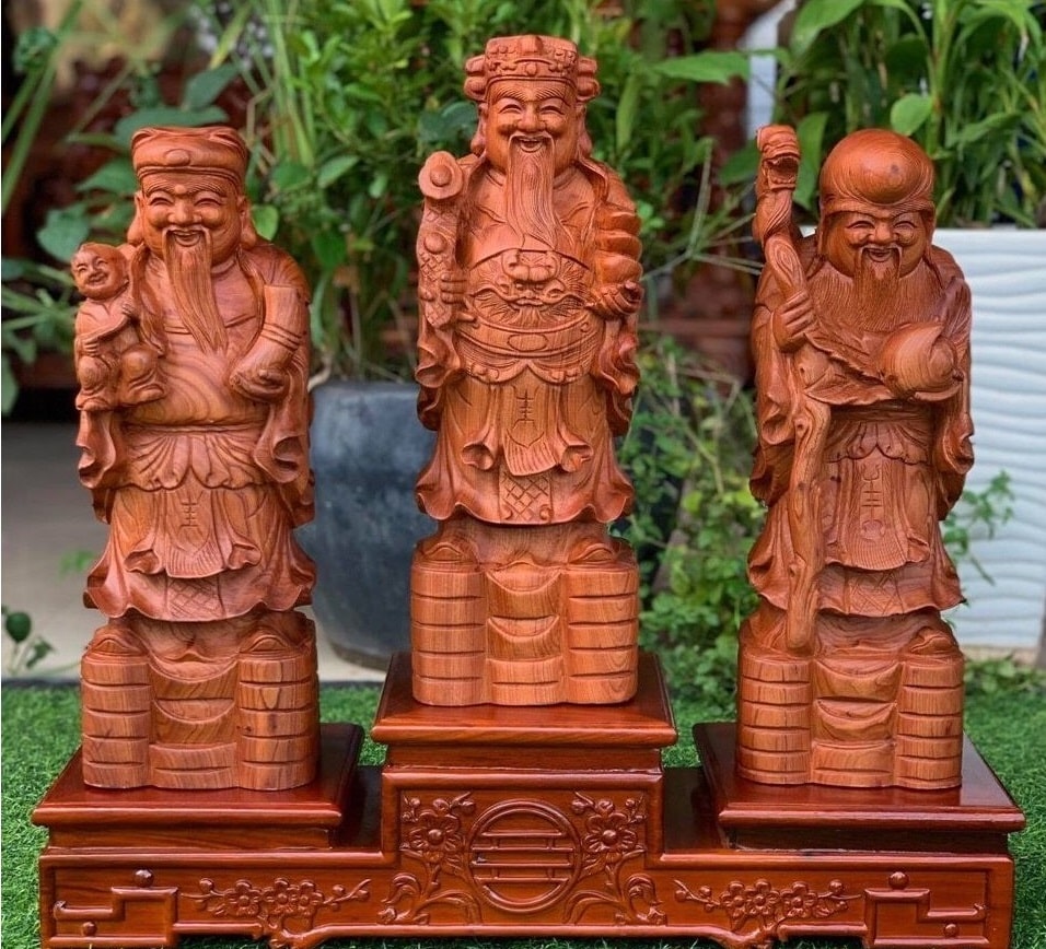 Tượng Tam Đa - Phúc Lộc Thọ